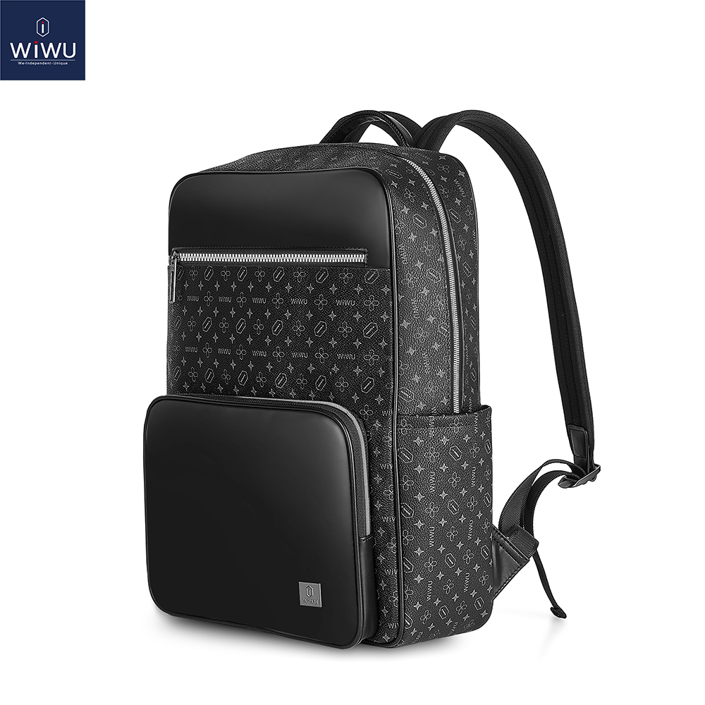 Travel Backpack Anti Theft - WiWU Laptop Backpack 15.6 Inch PVC