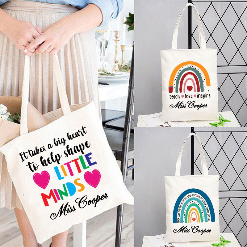 Cá Tính Tên Bộ Giáo Viên Tặng  - đánh giá và giá Canvas Backpack Casual