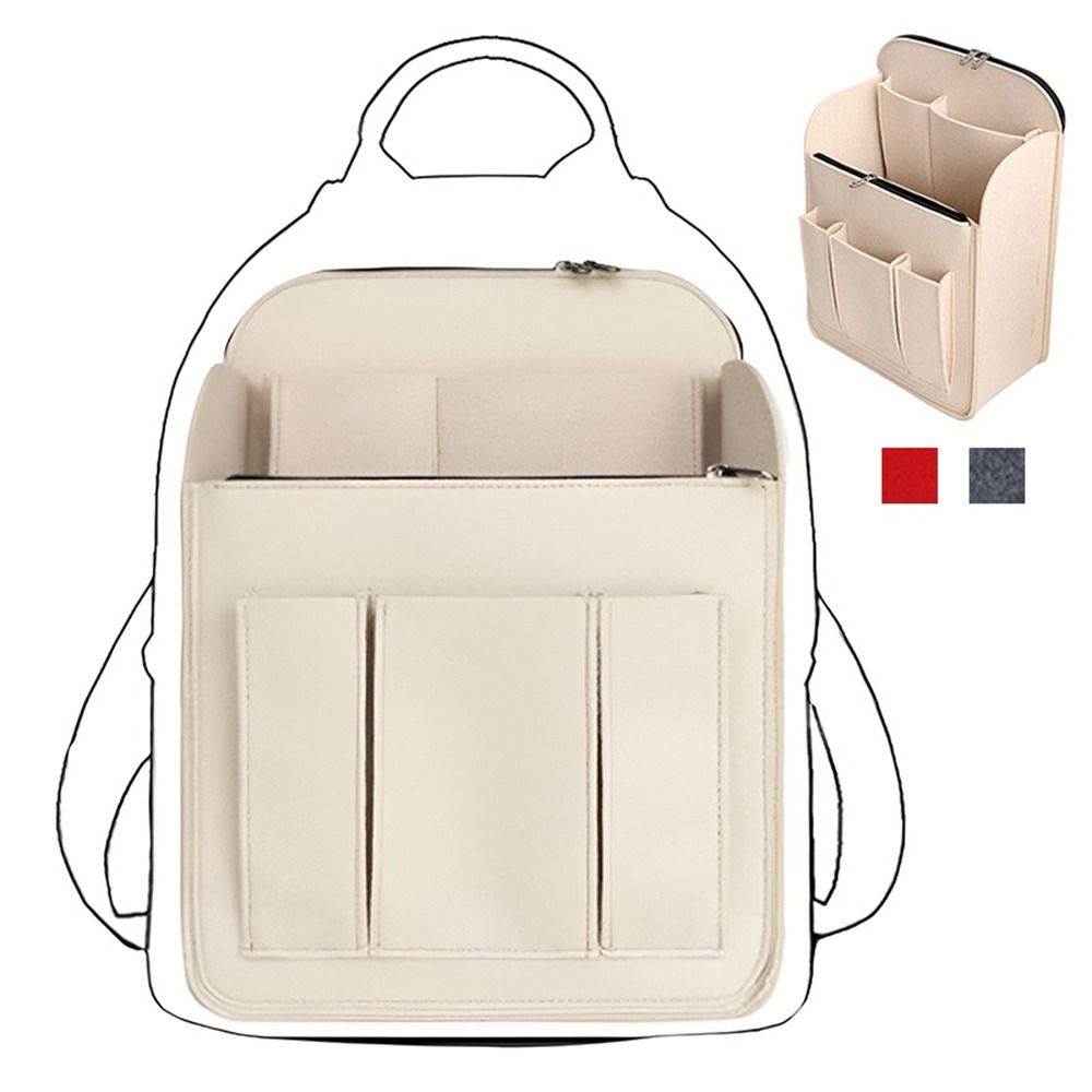 Durable Multi-Pocket Backpack  - đánh giá và giá Backpack Insert Organizer