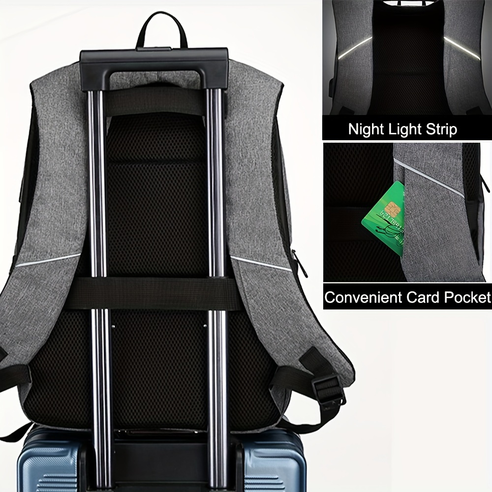 Anti Theft Men Business Laptop - đánh giá và giá Laptop Backpack 15.6