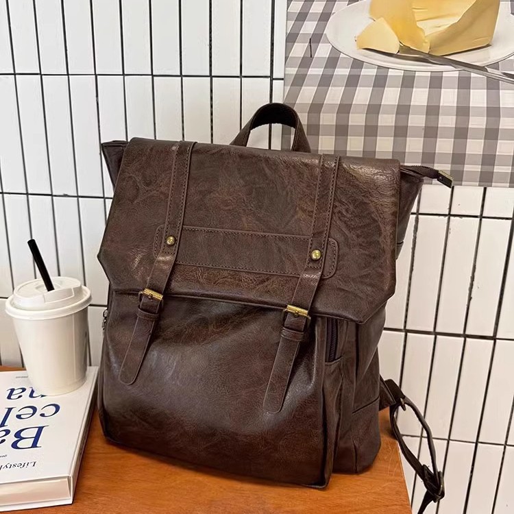 Women Casual Backpack PU Leath - đánh giá và giá Leather Backpack Vintage