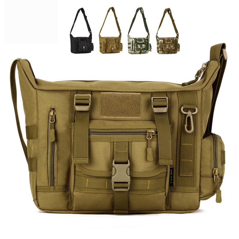 14Inch Laptop Shoulder Bag Men - đánh giá và giá Rucksack Military Style