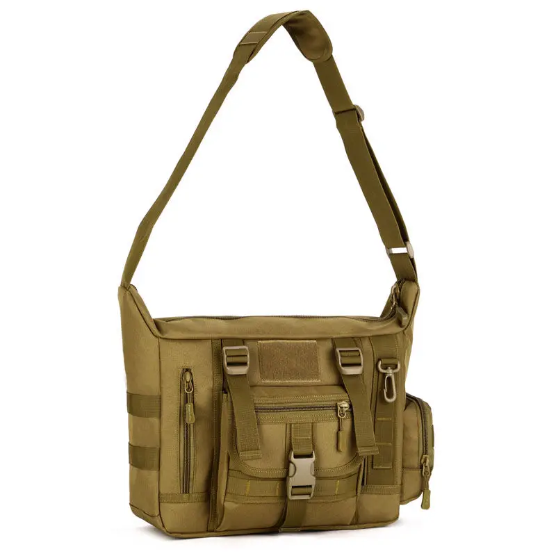 14Inch Laptop Shoulder Bag Men - đánh giá và giá Rucksack Military Style