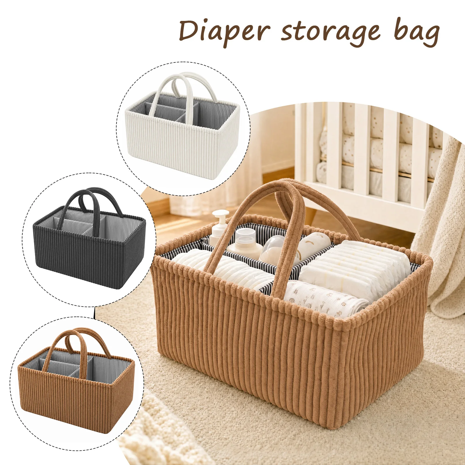 Baby Diaper Caddy Organizer Fo - đánh giá và giá Backpack Diaper Bag