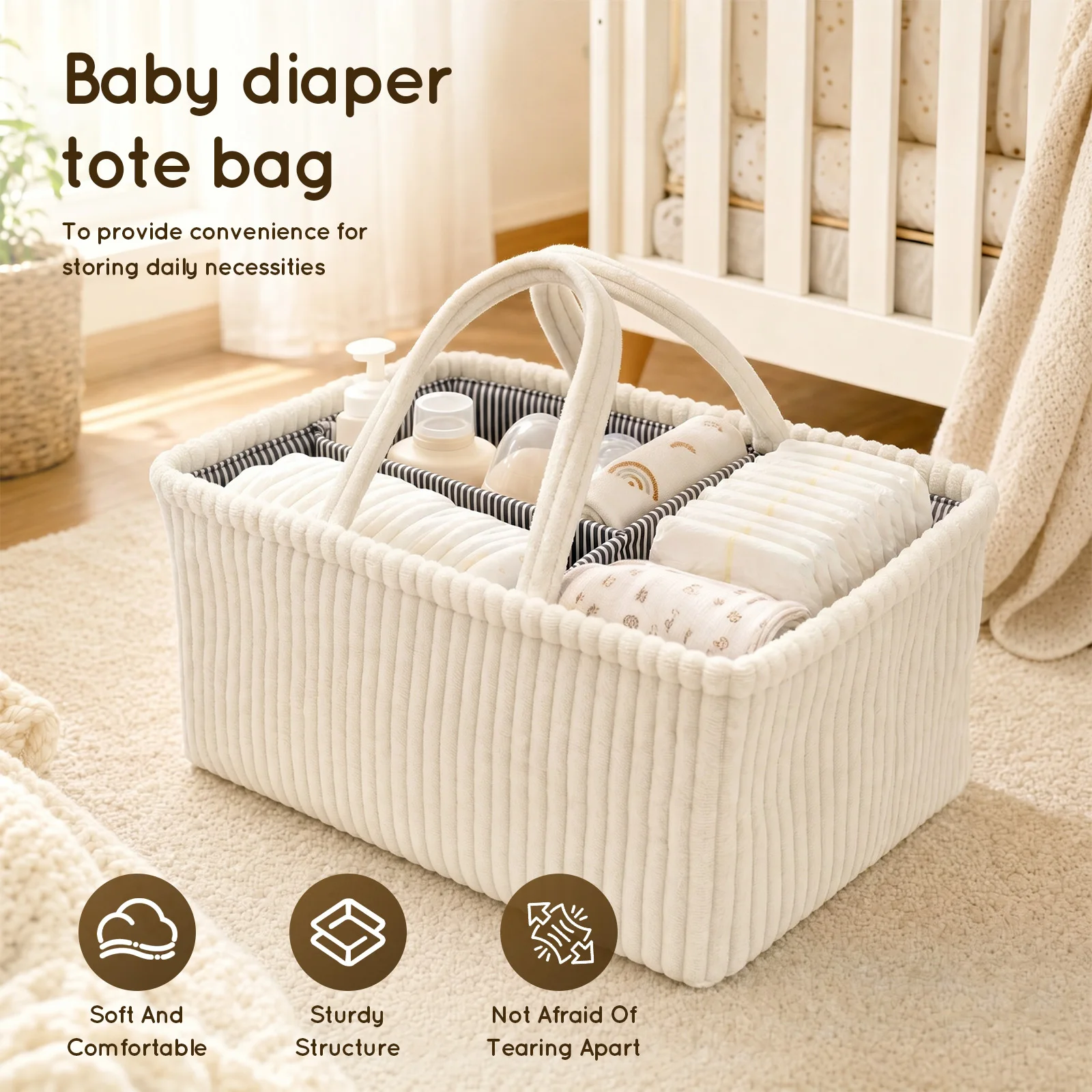 Baby Diaper Caddy Organizer Fo - đánh giá và giá Backpack Diaper Bag