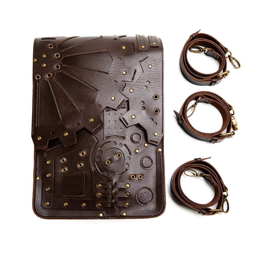 Steampunk Retro Gear Backpack  - đánh giá và giá Leather Backpack Vintage
