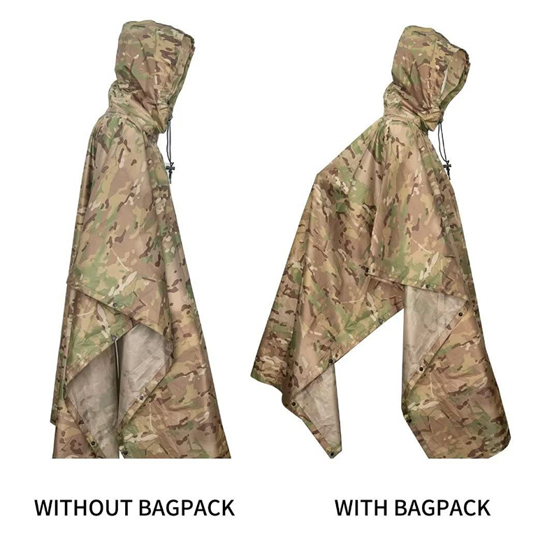 3 in 1 Raincoat Backpack Rain  - đánh giá và giá Rain Cover Backpack