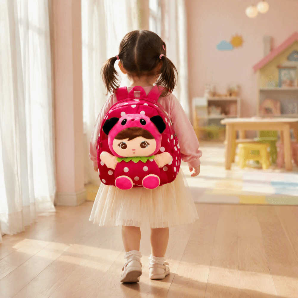 Soft Polka Dot Children Backpa - đánh giá và giá Canvas Backpack Casual