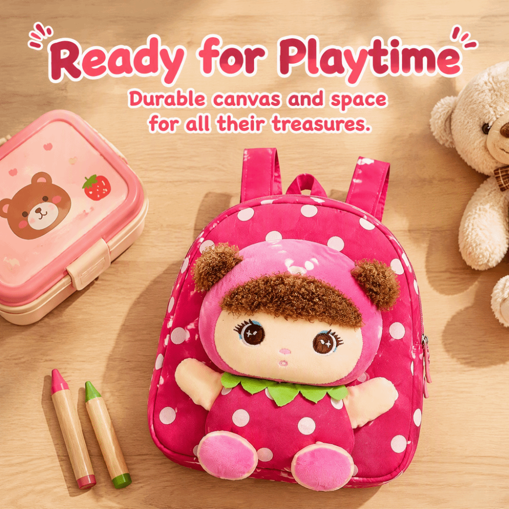 Soft Polka Dot Children Backpa - đánh giá và giá Canvas Backpack Casual
